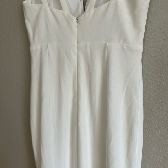 NWOT Love Galore White Mermaid Maxi Dress - Picture 7 of 7